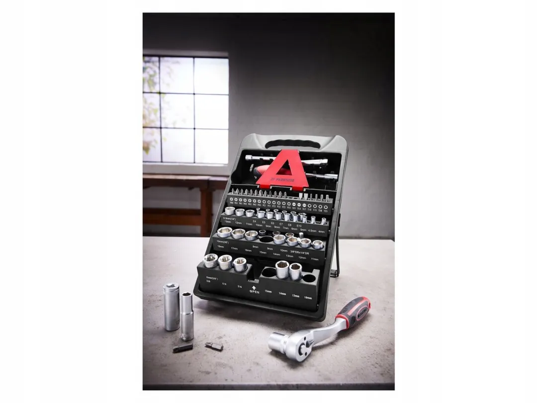 Parkside Doppenset 61 Delen met Ratel en Bits