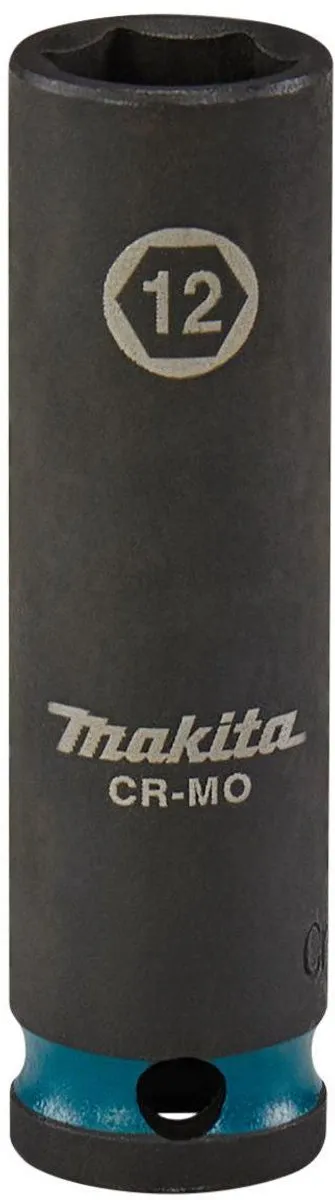 Makita E-16293 Impact Black Krachtdop 12mm - Zwart