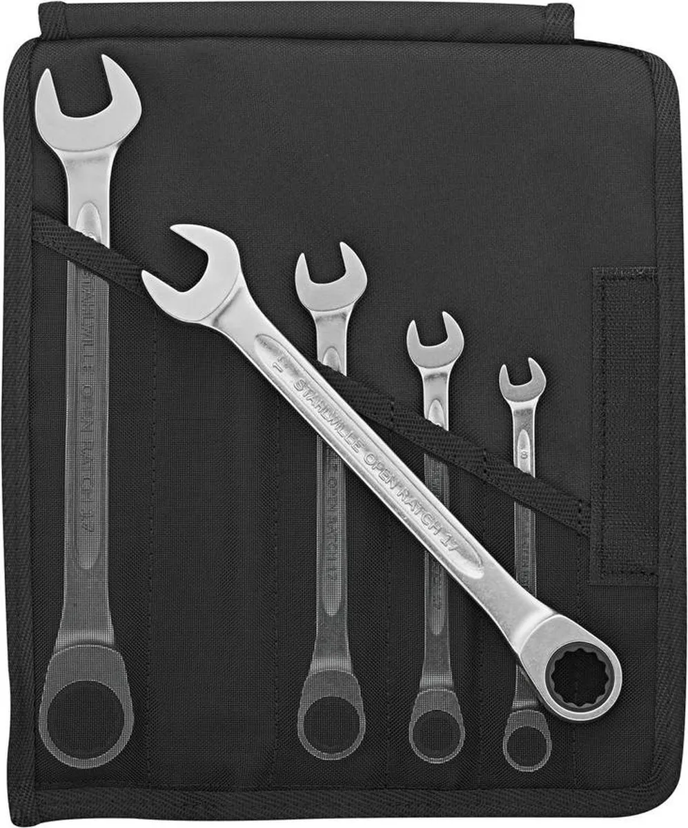 Stahlwille 96401705 Ringratelsteeksleutelset 17F/5