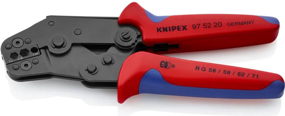Knipex 97 52 20 Krimphefboomtang Coax BNC+TNC - afbeelding 6 van 6