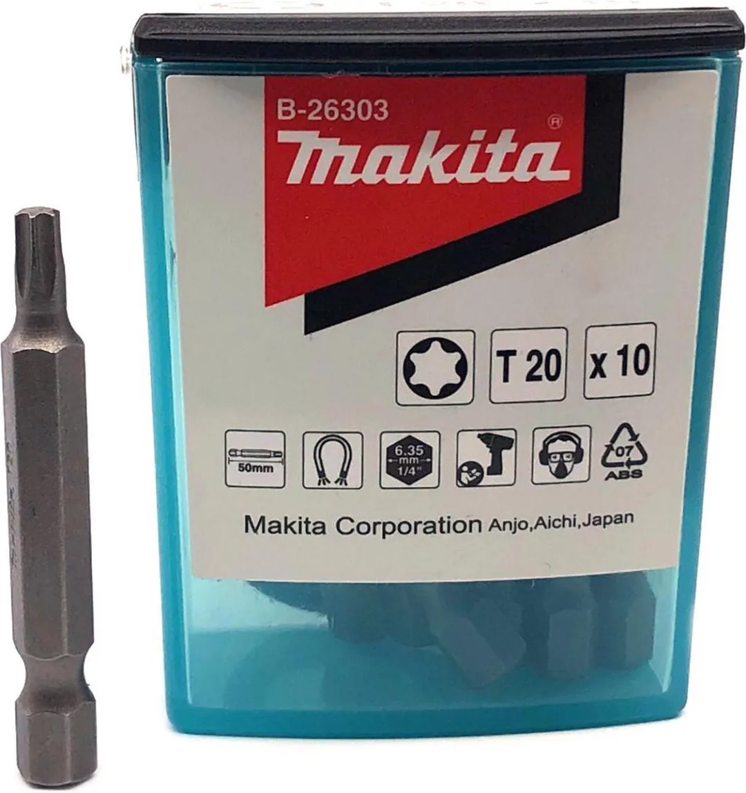 Makita Bitset T20 - 10 Stuks