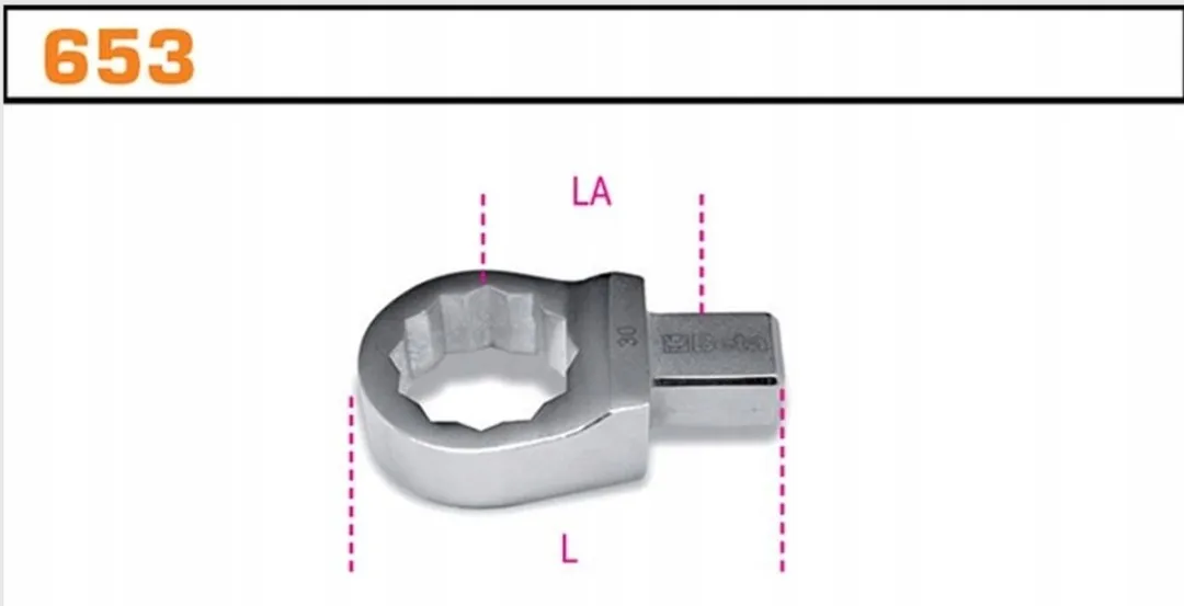 Beta Ringsleutelkop 21mm 653/9X12-21 - Momentsleutel