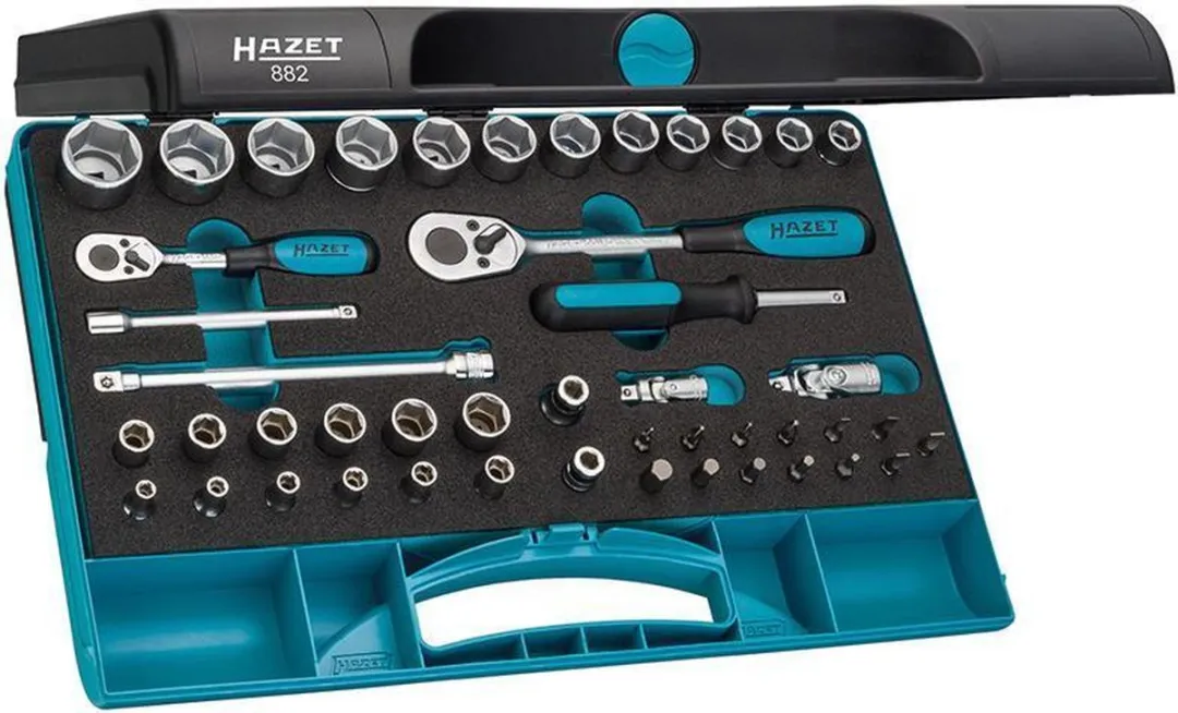 Hazet Dopsleutelset 1/4" + 3/8" 46-delig