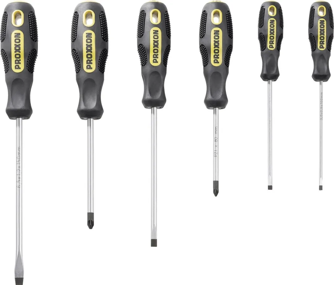 Proxxon Flex-dot Schroevendraaierset 6-delig - SL 3-6,5/PZ 1-2 - 22606 - afbeelding 6 van 6