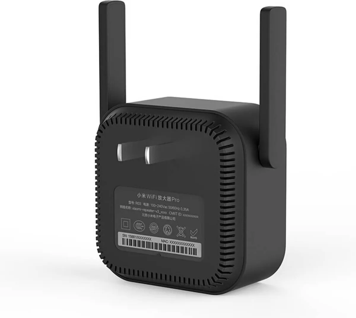 Xiaomi Wifi Repeater Pro 300Mbps - Zwart