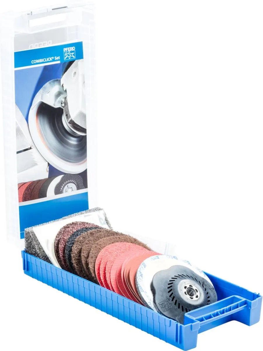 Pferd Polijst COMBICLICK Set CC-SET 125 M14