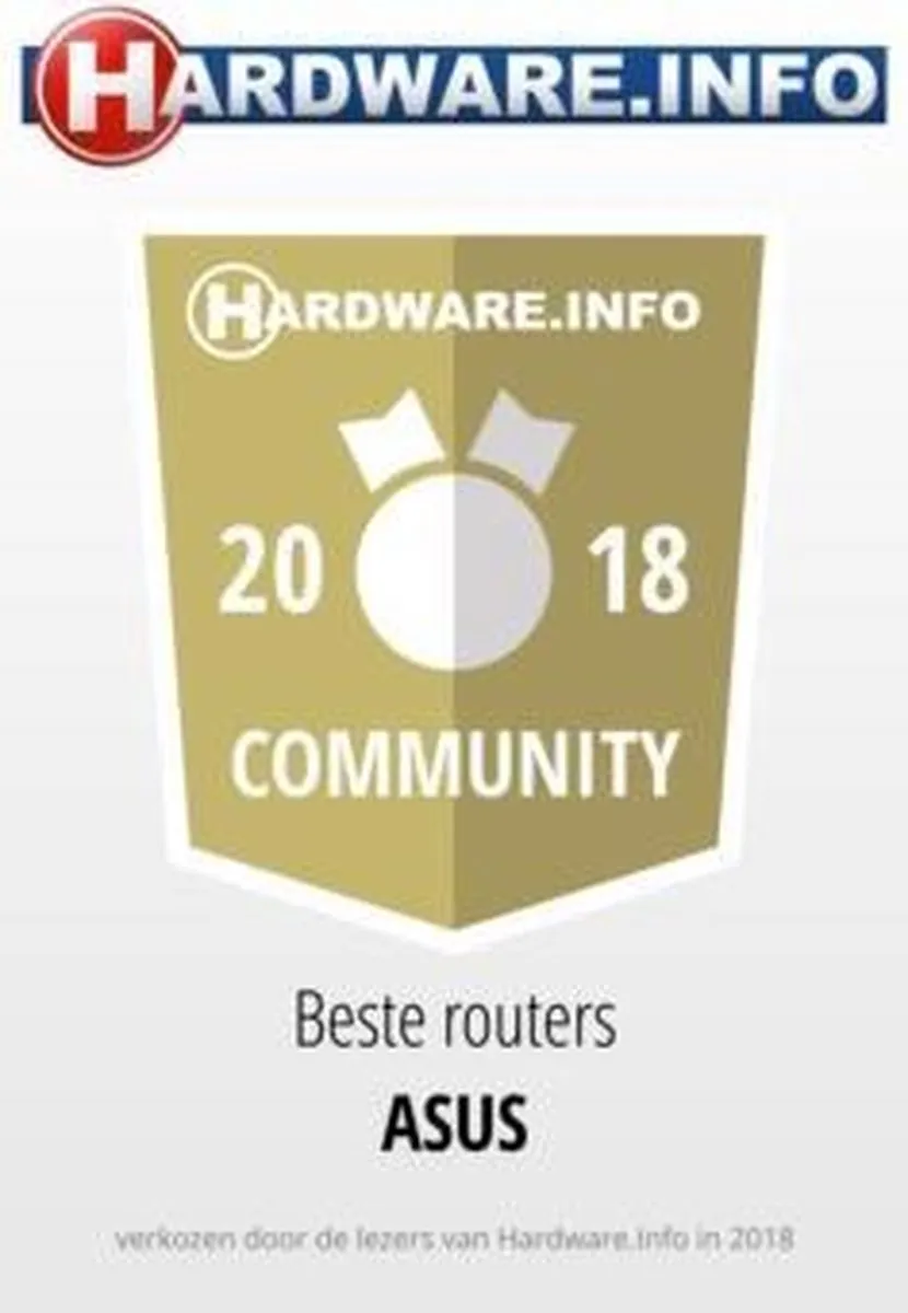 ASUS ROG Rapture GT-AX11000 Gaming Router - WiFi 6 - Zwart