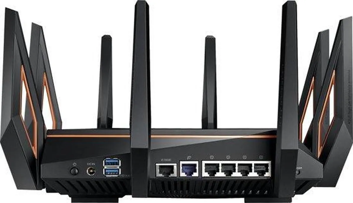 ASUS ROG Rapture GT-AX11000 Gaming Router - WiFi 6 - Zwart