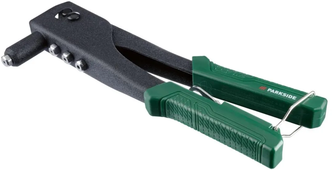 Parkside Popnageltang 110-delig - HSS boren & popnagels - Groen/Zwart