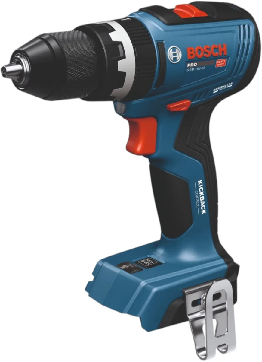 Bosch GSB 18V-65 Slagboormachine - 65 Nm - 2x 4,0 Ah Accu - Oplader
