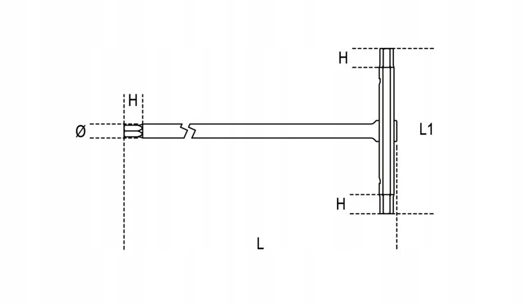 Beta T-sleutel Torx T10