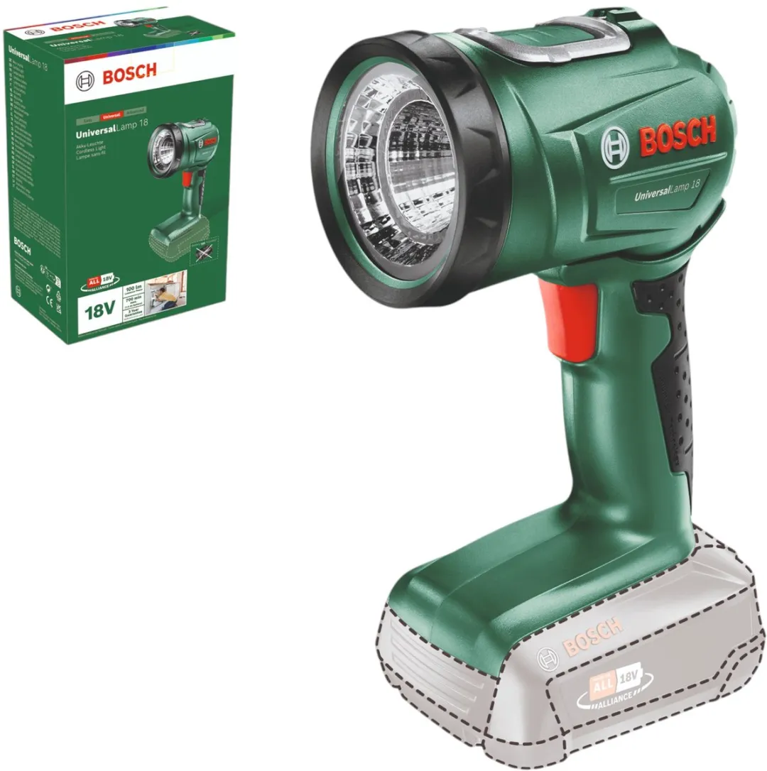 Bosch UniversalLamp 18 Bouwlamp - Groen
