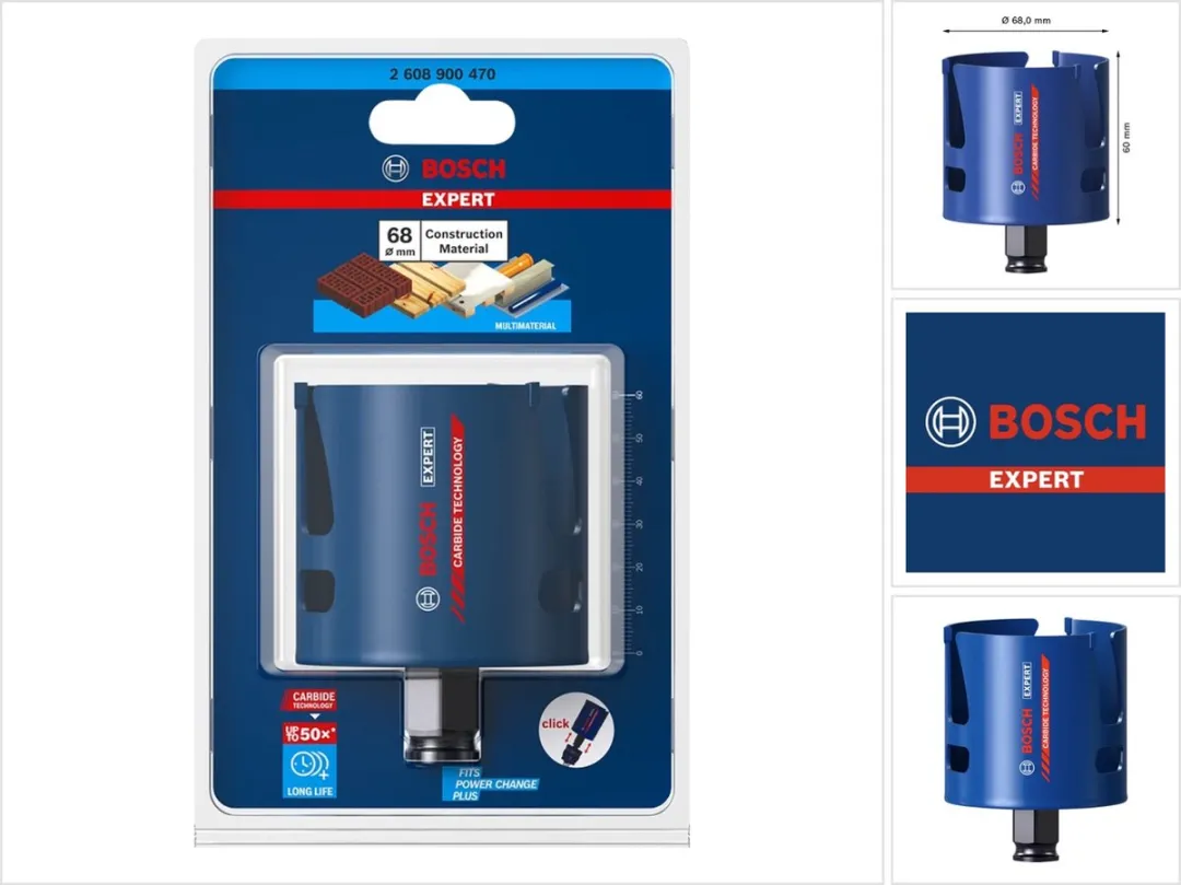 Bosch Professional Expert Gatzaag 68x60mm Metaal - 2608900470 - afbeelding 6 van 6