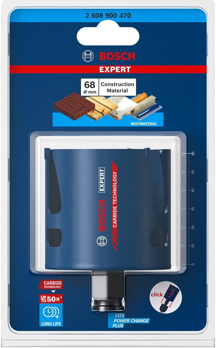 Bosch Professional Expert Gatzaag 68x60mm Metaal - 2608900470 - afbeelding 4 van 6
