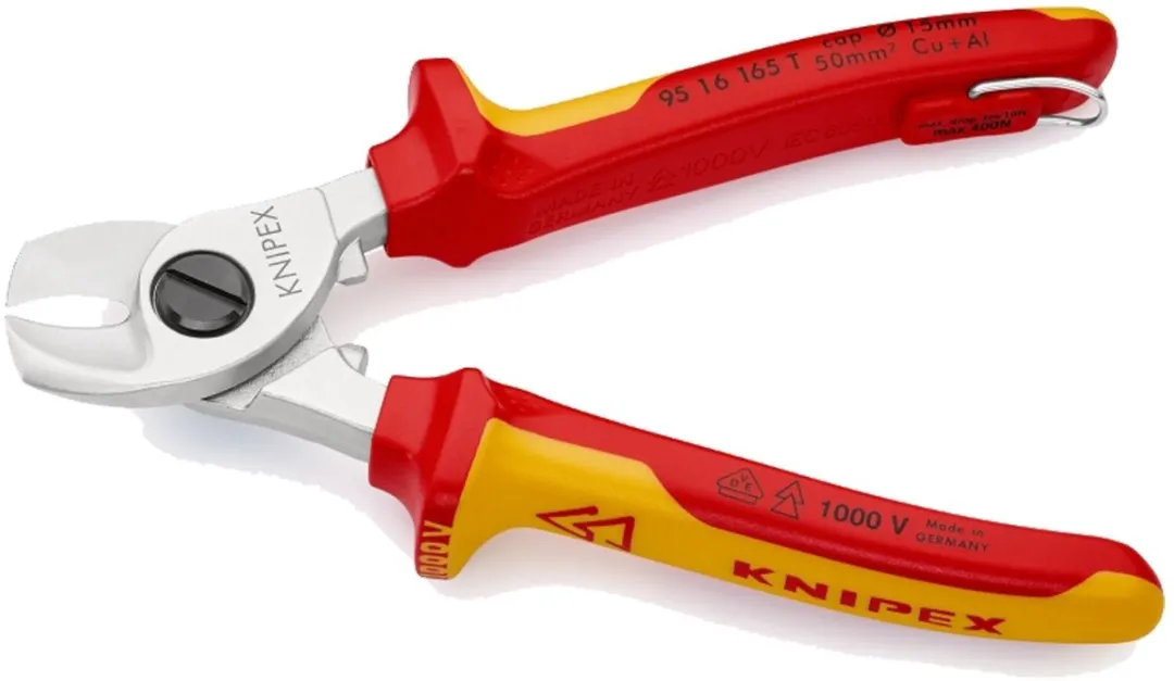 Knipex 95 16 165 T Kabelschaar - 15mm Metaal
