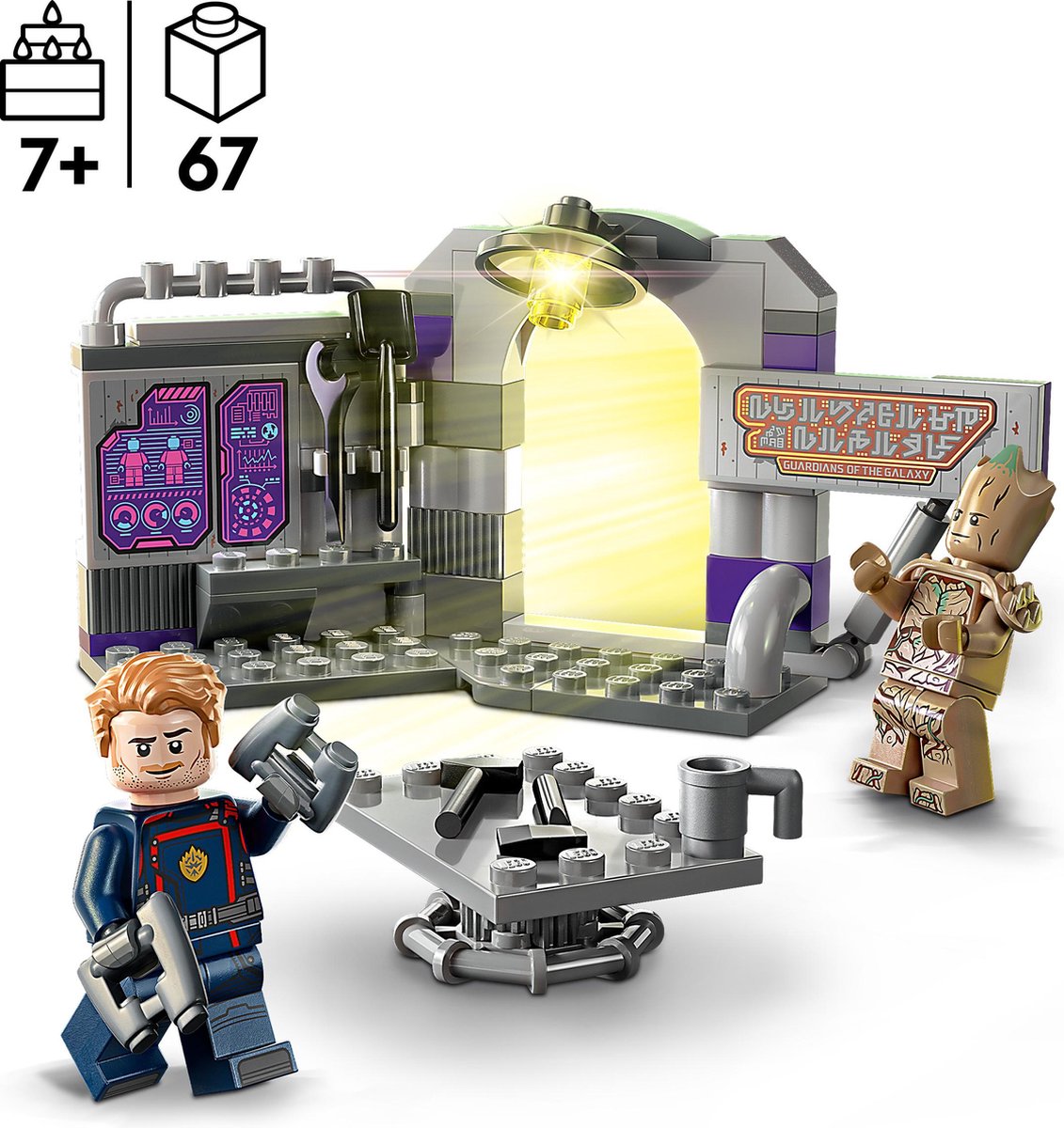 LEGO Marvel Guardians of the Galaxy Volume 3 Hoofdkwartier Constructie Speelgoed - 76253