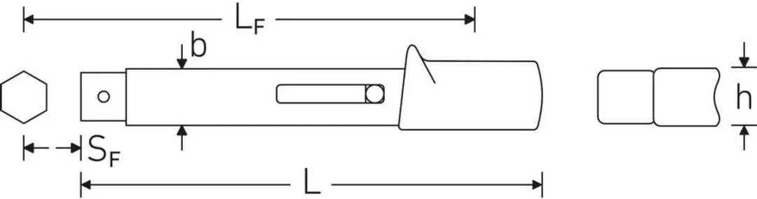 Stahlwille 730/2 QUICK Momentsleutel Kalibratie 4-20Nm