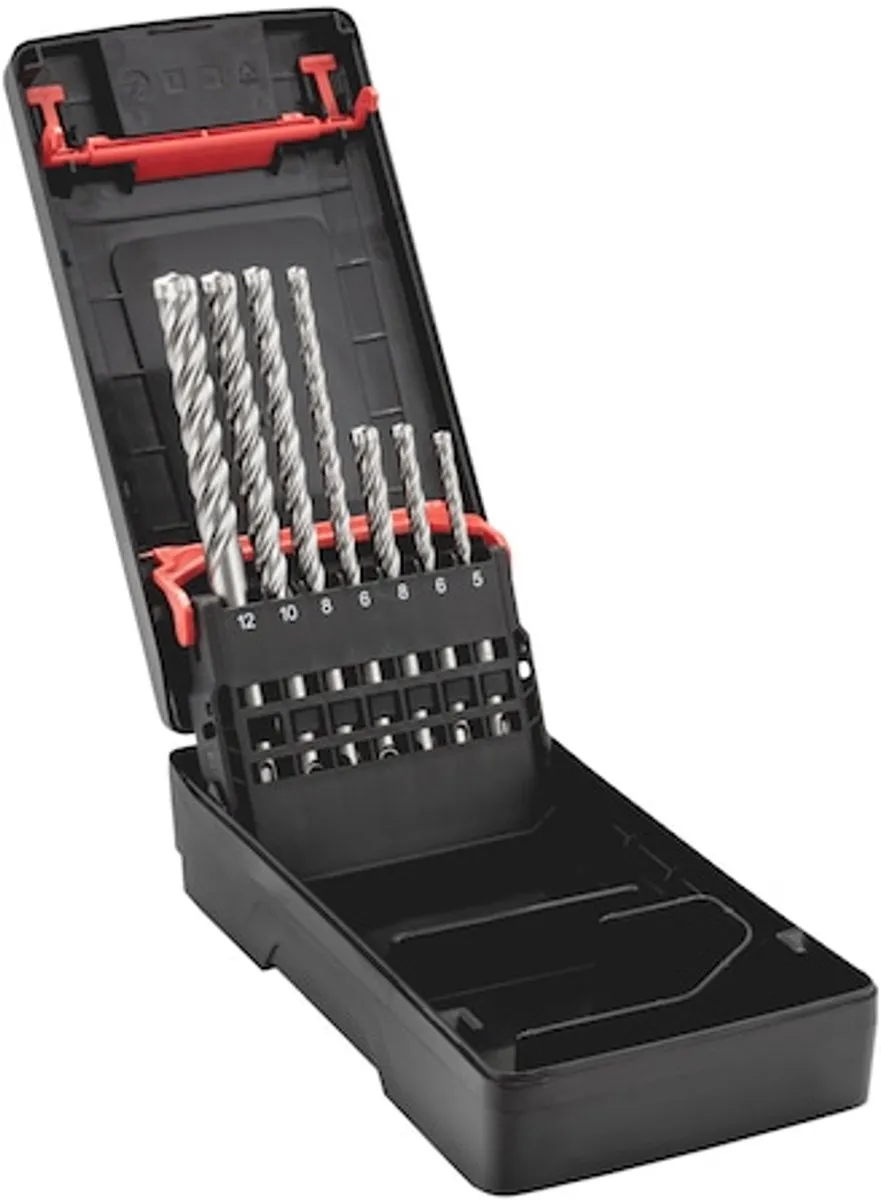 Würth Plus Quadro-L Hamerboren Cassette 7-delig