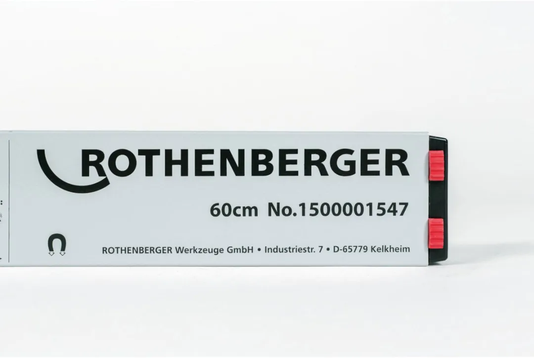 Rothenberger Aluminium Waterpas 600mm - Magneten - afbeelding 5 van 6