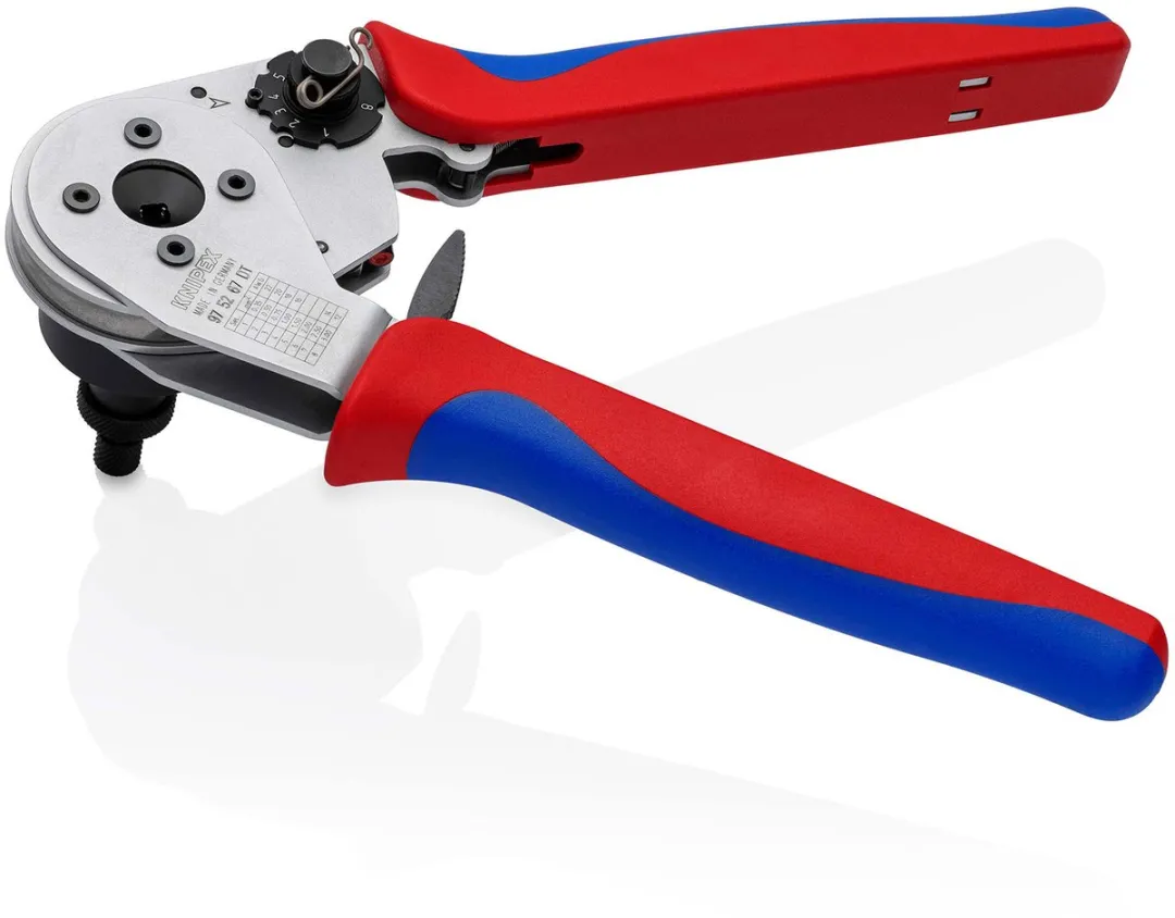 Knipex 97 52 67 DT Krimptang Stiftcontacten, Buscontacten 0.35 tot 3 mm²