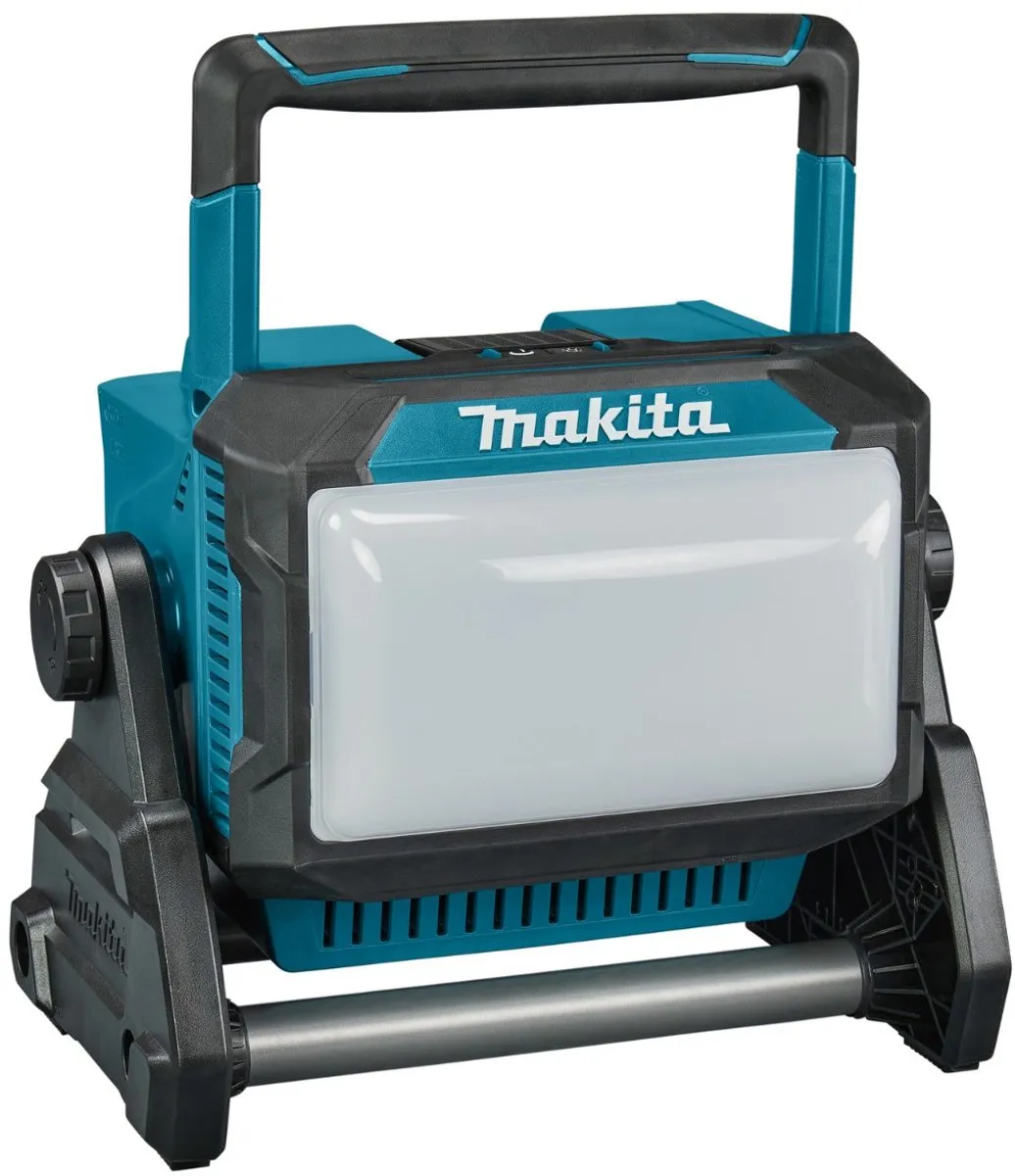 Makita DEBML009G Accu LED Bouwlamp 40V Max - 96 LED - 5000K - Turquoise/Zwart