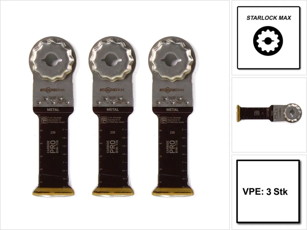 Fein E-CUT Carbide Pro Invalzaagblad 32mm