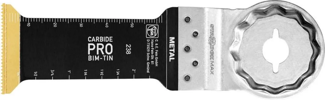 Fein E-CUT Carbide Pro Invalzaagblad 32mm - 3 Stuks