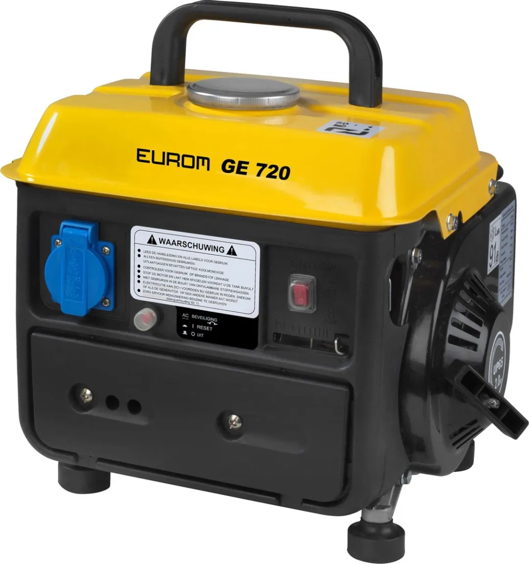 Eurom GE720 Benzine Aggregaat 720W