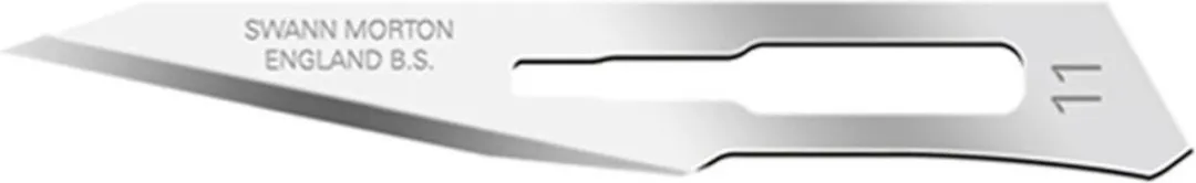 Swann Morton Scalpelmesjes - Niet Steriel - Mesnummer 11 - REF 1103