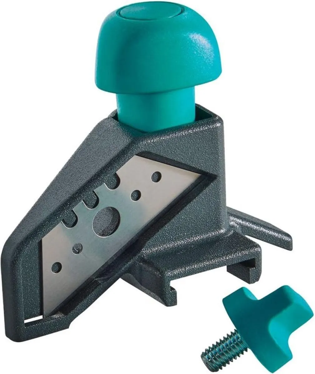 Wolfcraft Gipssnijder T-rail 4008000 - Groen/Zilver