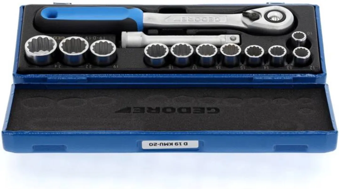 Gedore 2545829 Dopsleutelinzet 1/2" - 13-delig - Metrisch