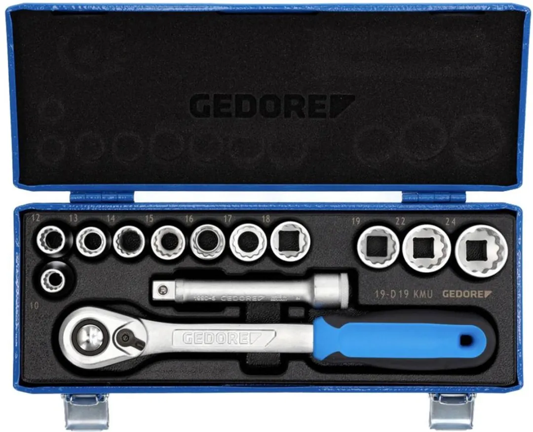 Gedore 2545829 Dopsleutelinzet 1/2" - 13-delig - Metrisch - afbeelding 6 van 6