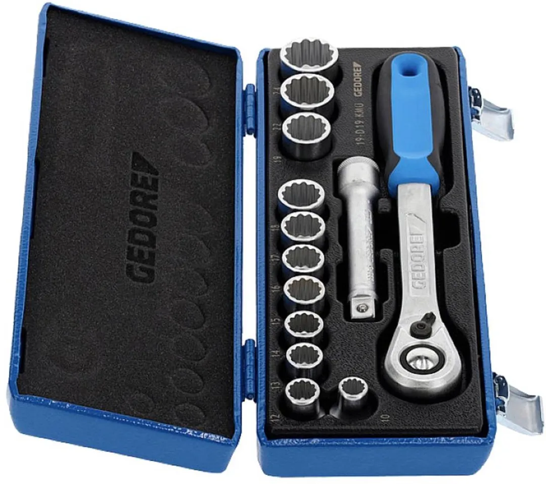 Gedore 2545829 Dopsleutelinzet 1/2" - 13-delig - Metrisch