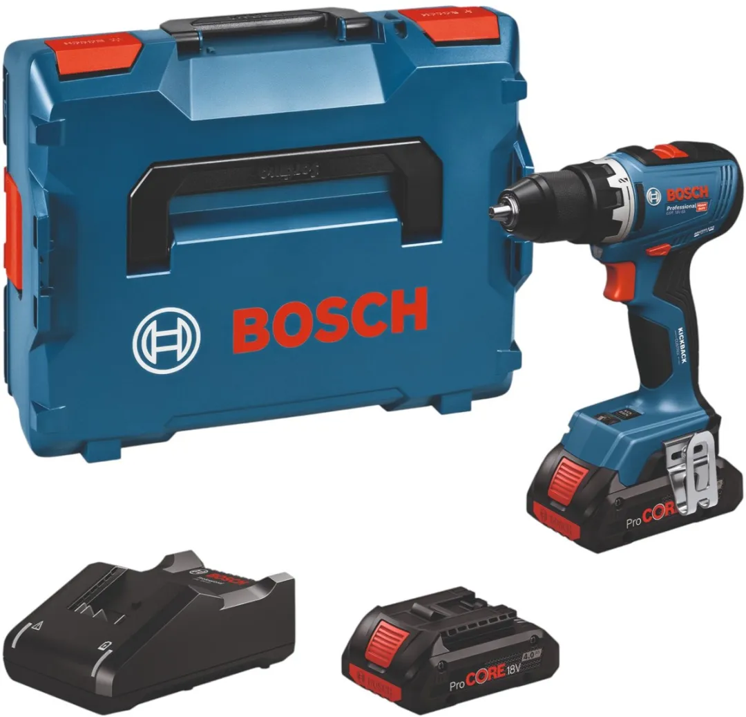 Bosch Professional GSR 18V-65 Accuboormachine - 3x ProCORE18V 4,0Ah