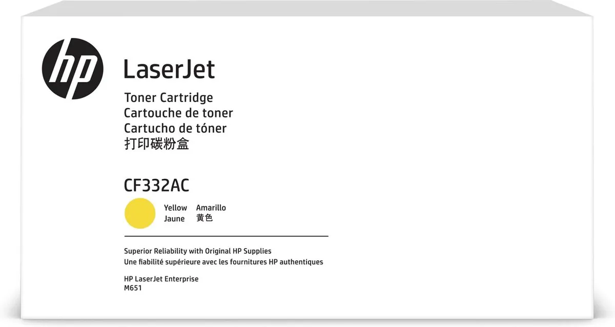 HP CF322AC Toner Geel - 15.000 pagina's