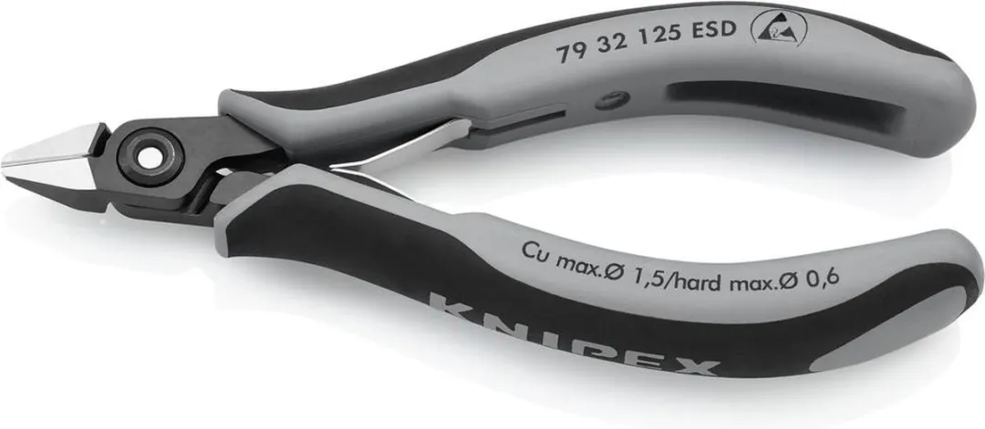 Knipex 79 32 125 ESD Zijsnijtang 125mm - afbeelding 6 van 6