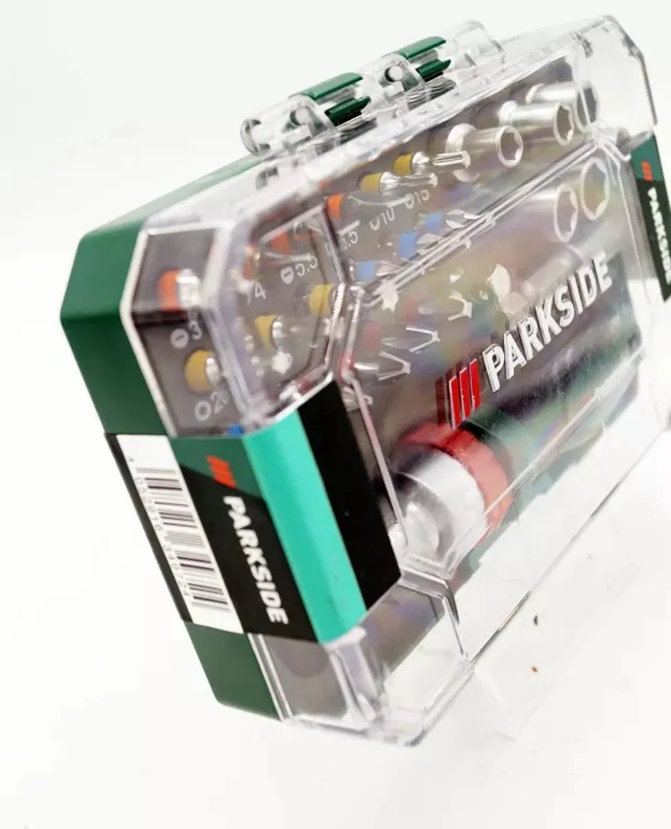 PARKSIDE 26-delig Bit- en Dopset - Groen/Zwart/Zilver
