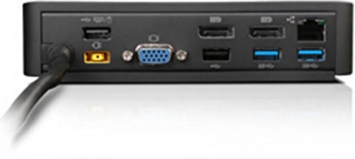 Lenovo ThinkPad Onelink+ Dock 40A40090DK - USB 3.2 Gen 1 - Zwart
