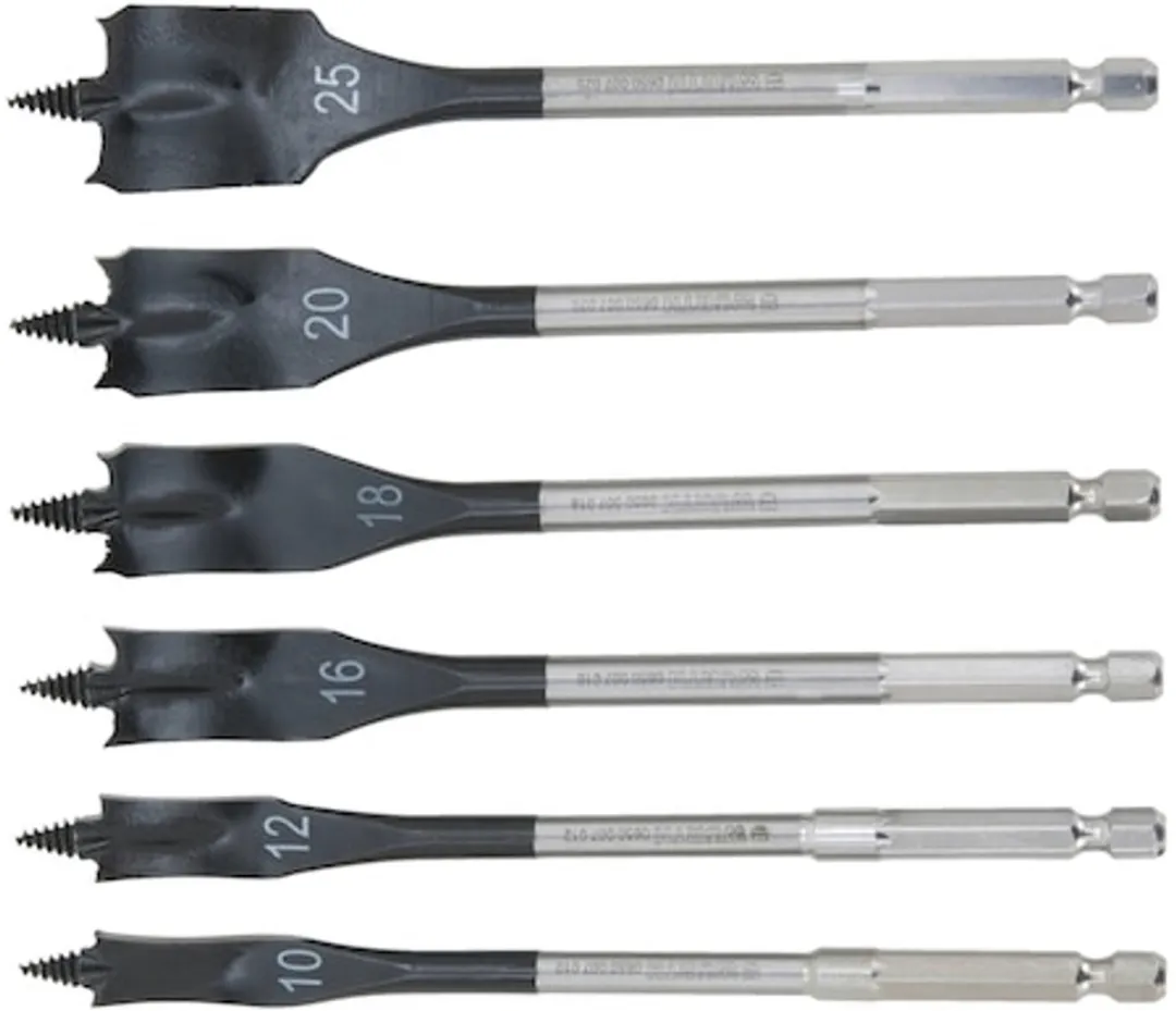 Würth Spiraal Speedboor Assortiment 6-delig D10-25mm