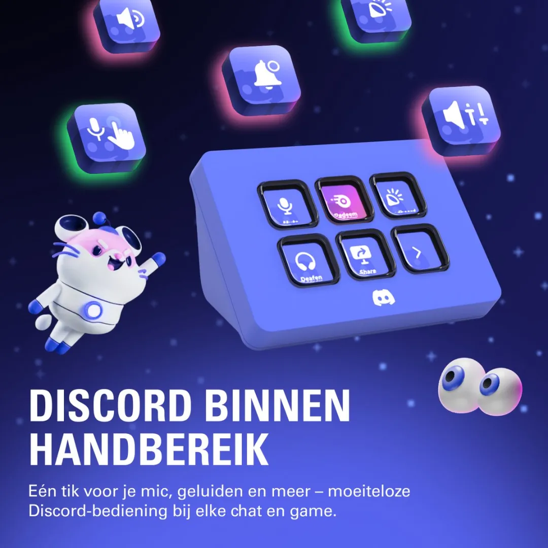 Elgato Stream Deck Mini 6 Knoppen - Discord Edition - 10GAI9931