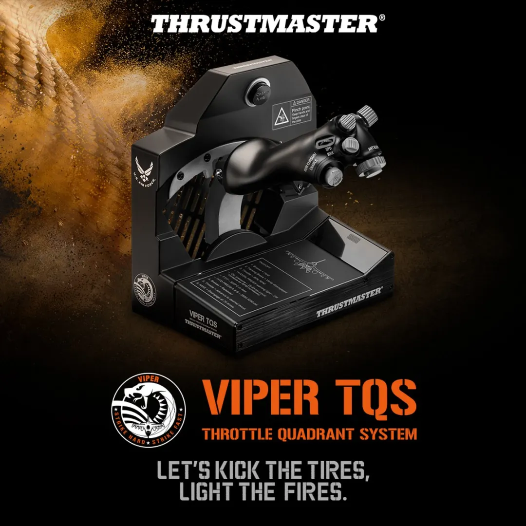 Thrustmaster Viper TQS Throttle - Flight Simulator Controller 4060252 - Zwart