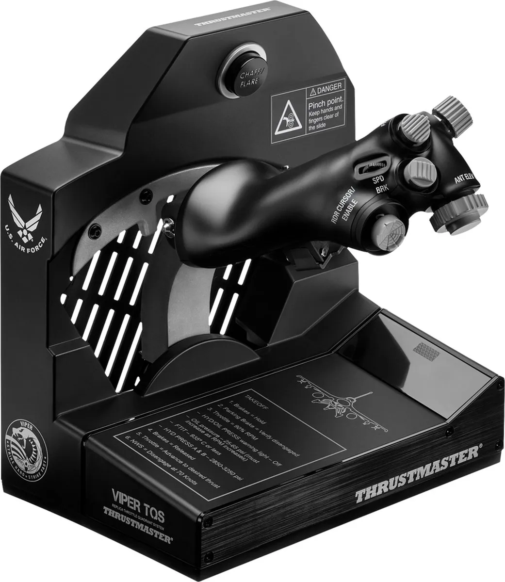Thrustmaster Viper TQS Throttle - Flight Simulator Controller 4060252 - Zwart