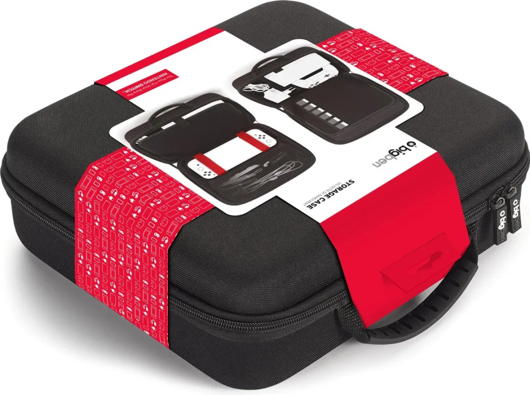 Bigben Nintendo Switch Opberghoes SWITCHSTORAGECASE - Zwart