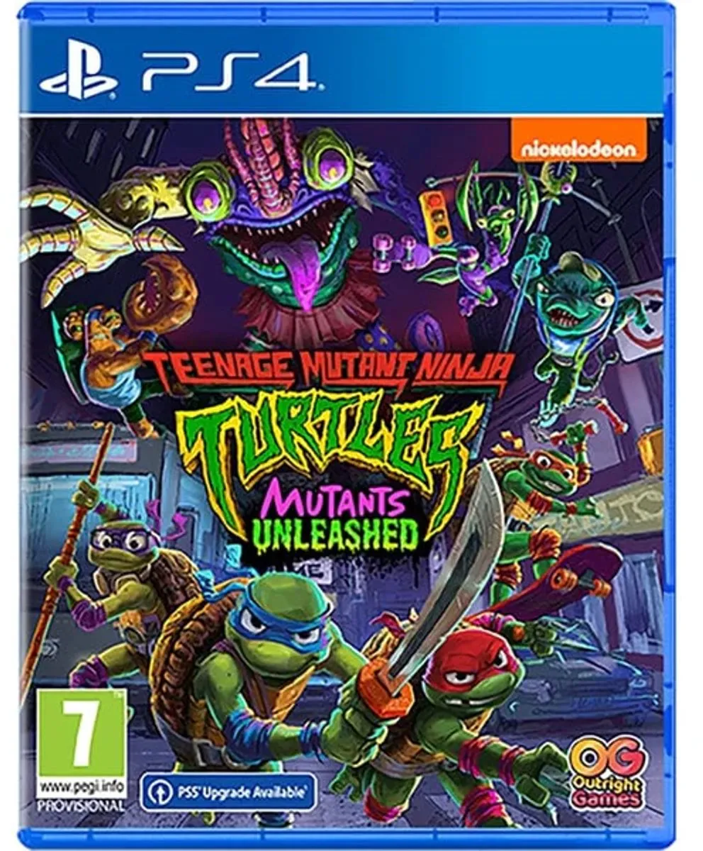 Outright Games Teenage Mutant Ninja Turtles Mutants Unleashed PS4 Game