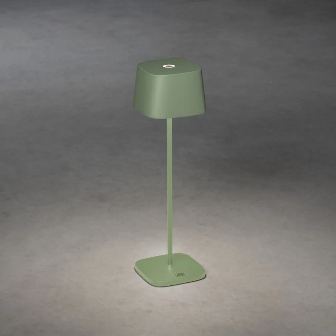 Konstsmide Capri Draadloze Tafellamp Groen - afbeelding 6 van 6