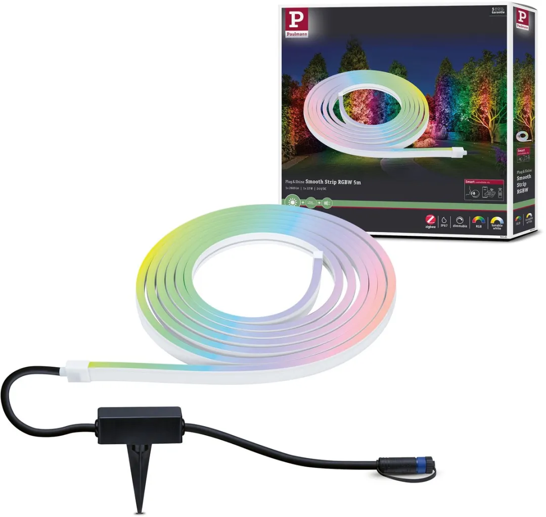 Paulmann Plug & Shine LED Strip Zigbee 3.0 RGBW+ IP67