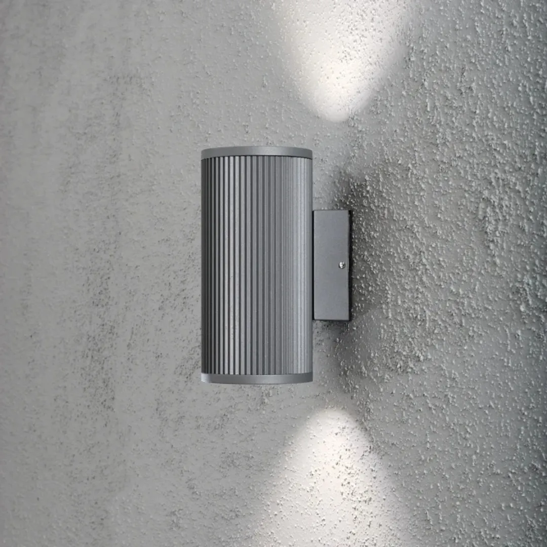 Konstsmide Siracusa Twinspot Wandlamp 2x70W GU10 - Antraciet