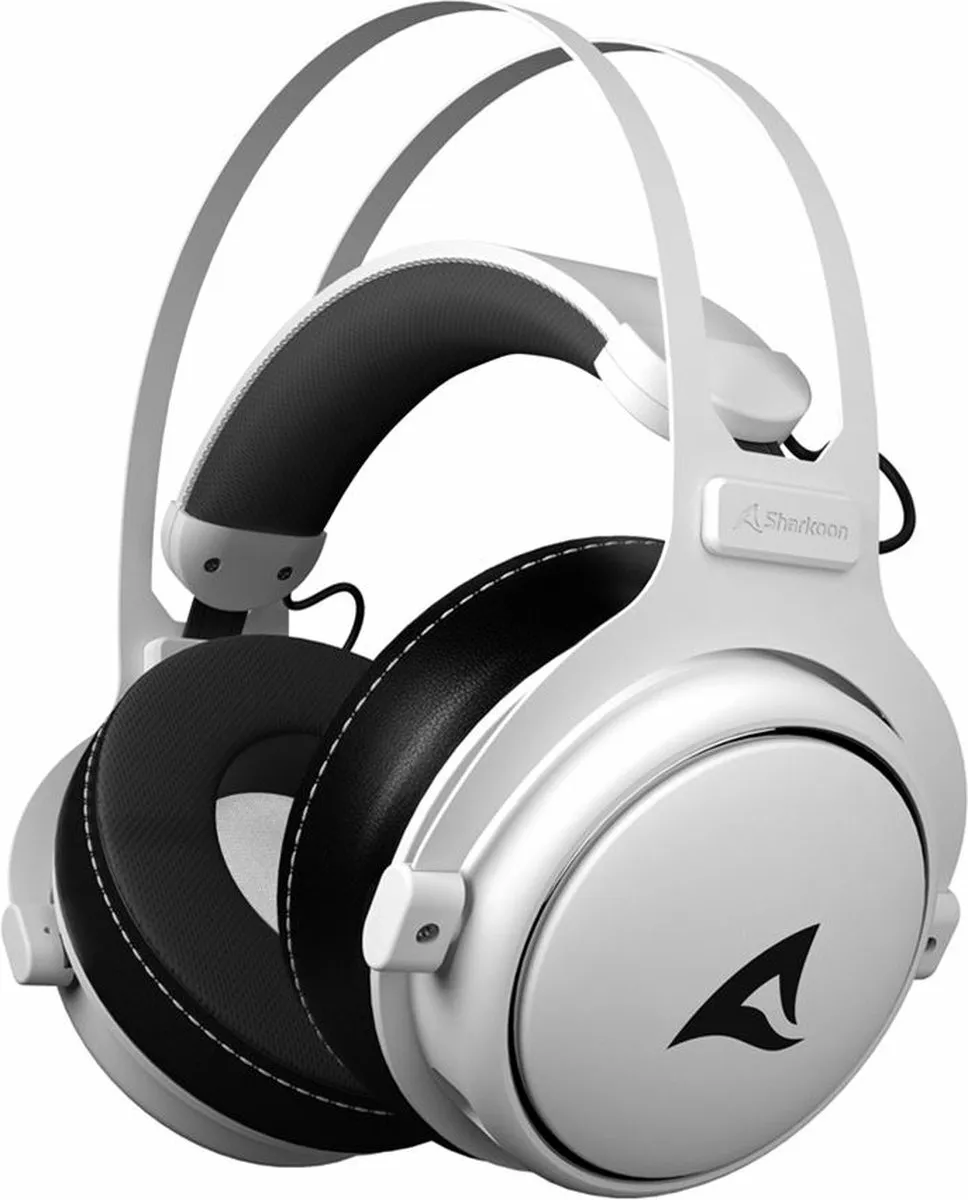 Sharkoon Skiller SGH50 Headset Bedraad - 50mm Drivers - Zwart/Wit - afbeelding 4 van 6