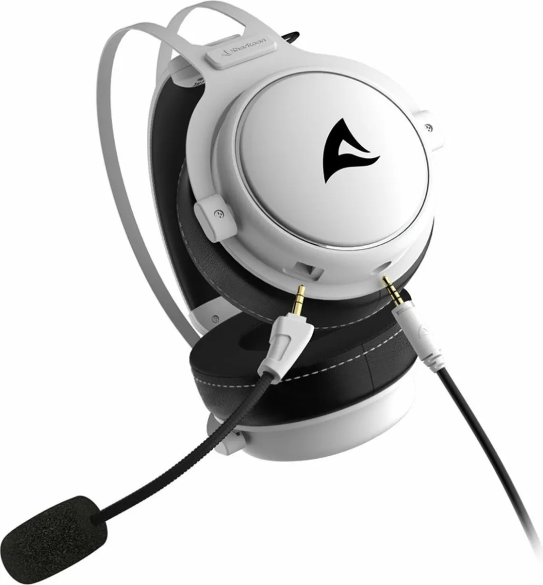 Sharkoon Skiller SGH50 Headset Bedraad - 50mm Drivers - Zwart/Wit - afbeelding 6 van 6