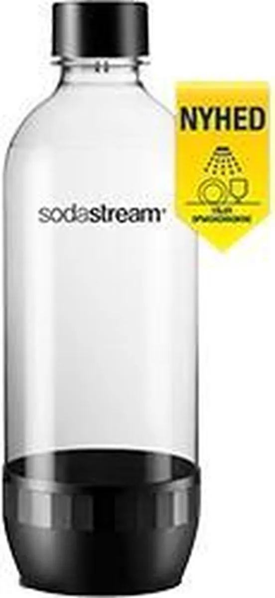 SodaStream Carbonatorfles 1041160770 - Zwart/Transparant